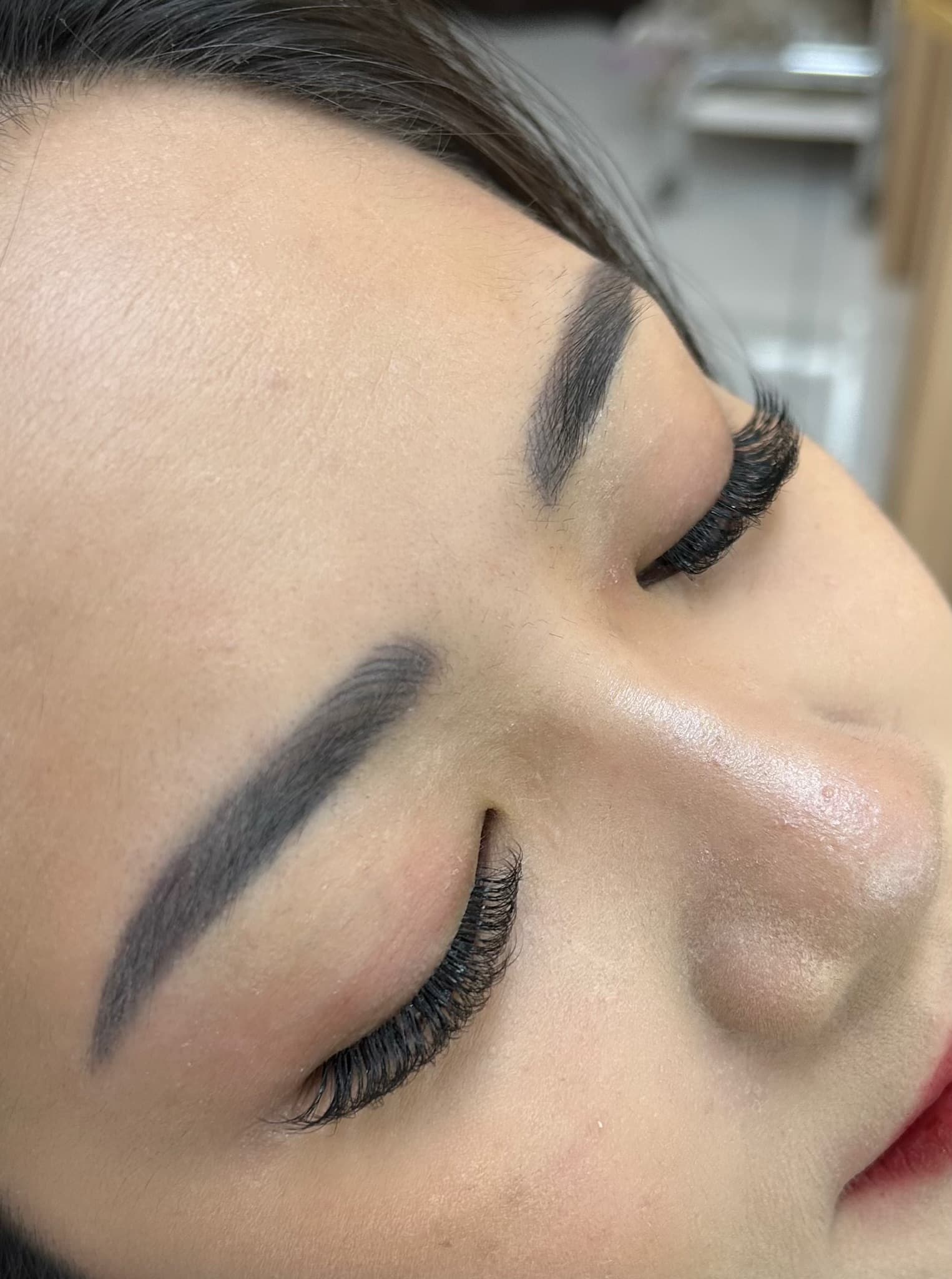 Eyebrow lamination